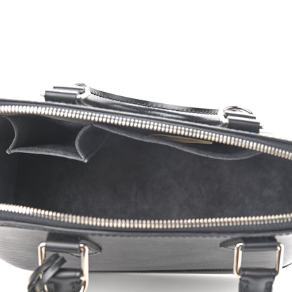 Louis Vuitton Epi Alma PM Black 5 of 8