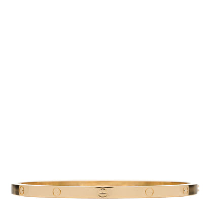 Cartier 18K Yellow Gold Small LOVE Bracelet 17 1 of 9