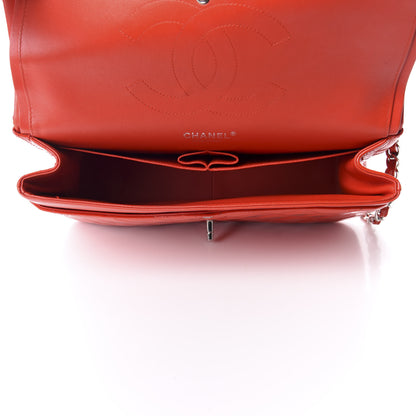 Chanel Patent Quilted Jumbo Double Flap Red 5 of 10