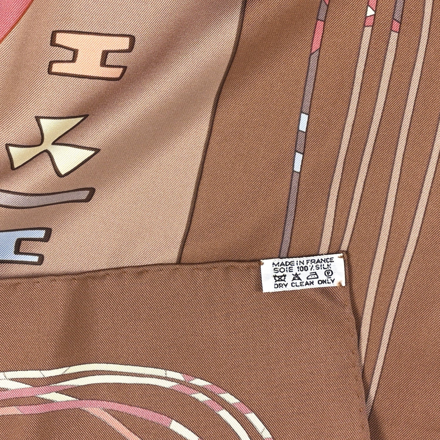 Hermes Silk Kilim Scarf 90 9 of 10