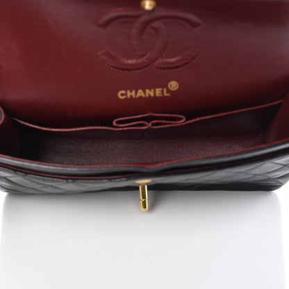 Chanel Lambskin Quilted Small Double Flap Black 6 of 13