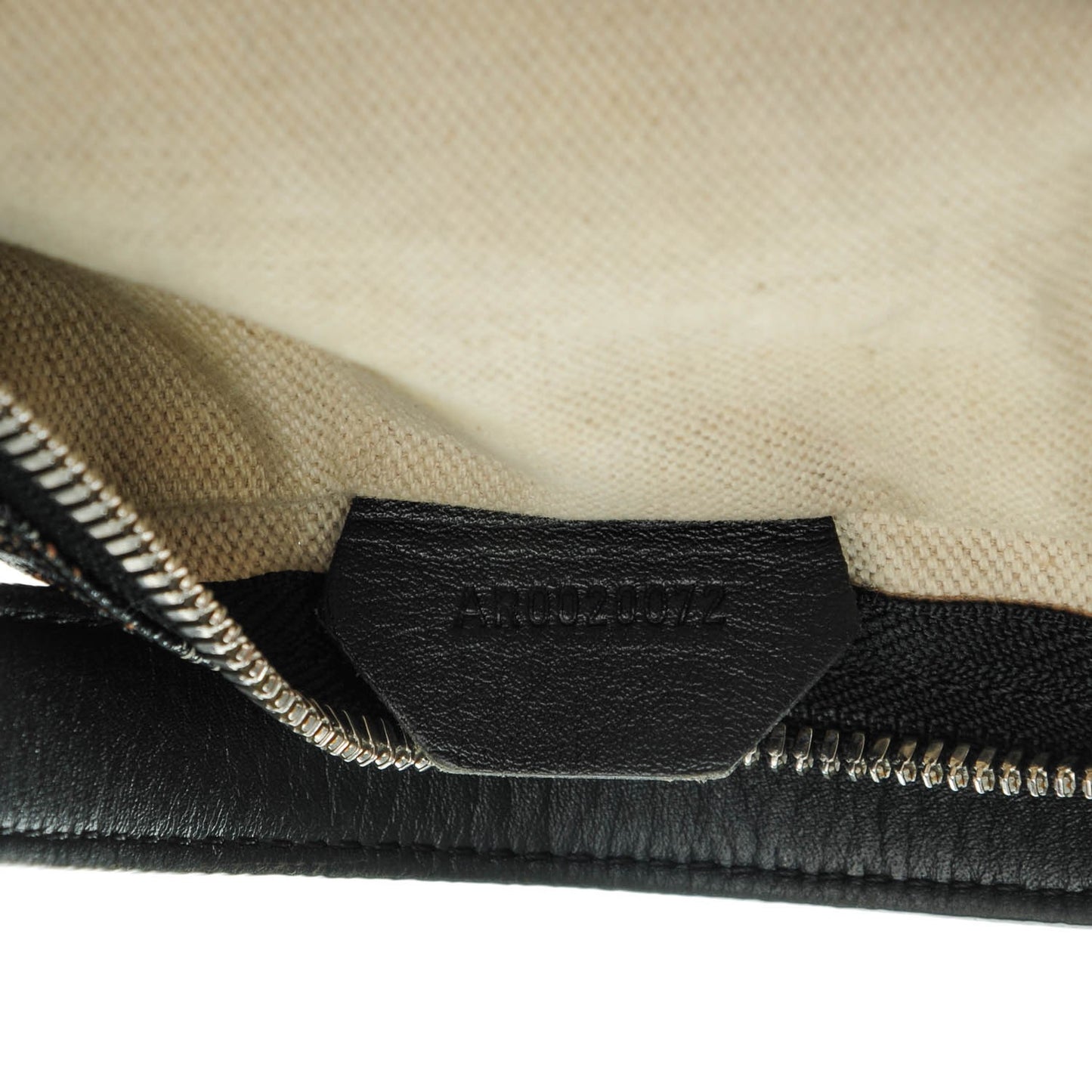 Goyardine Fidji Zip Hobo Black
