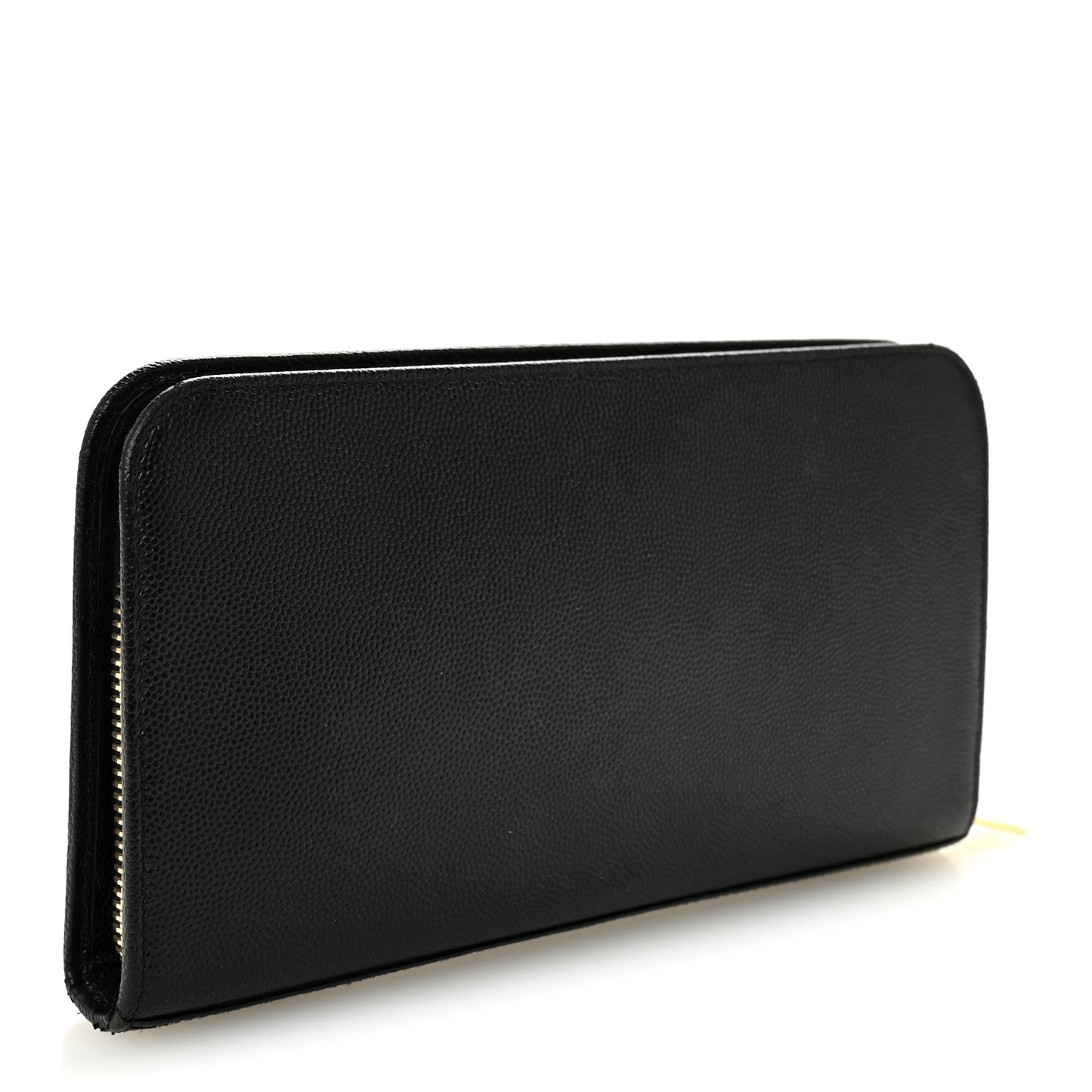Grain De Poudre Zip Around Travel Wallet Black