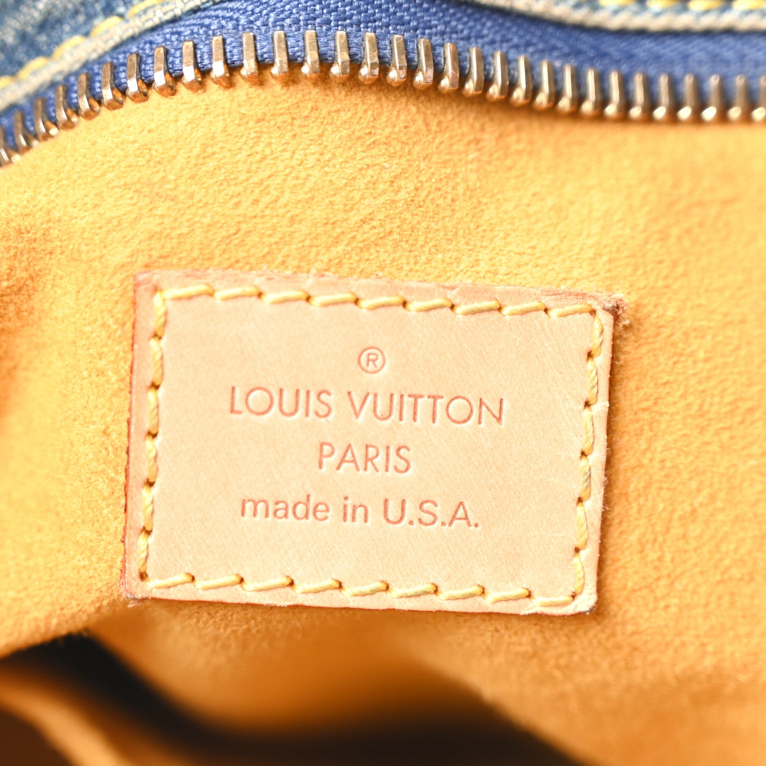 Louis Vuitton Denim Neo Cabby MM Blue 6 of 9