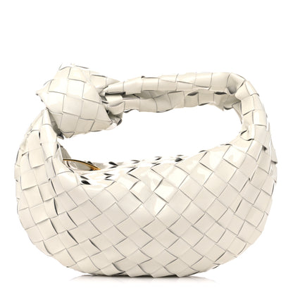 Bottega Veneta Patent Nappa Intrecciato Mini Jodie White 1 of 10