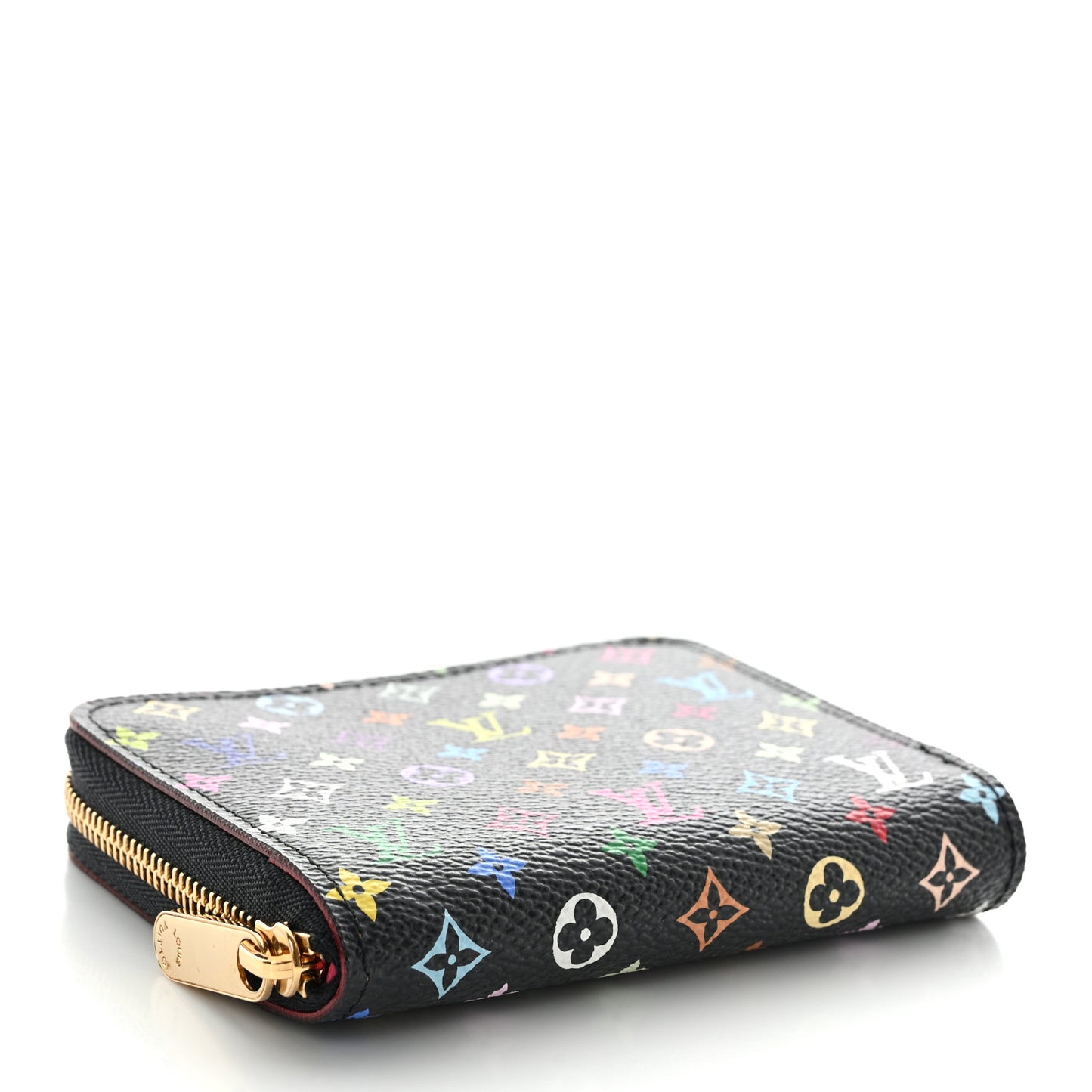 Monogram Multicolor Zippy Coin Purse Black Grenade