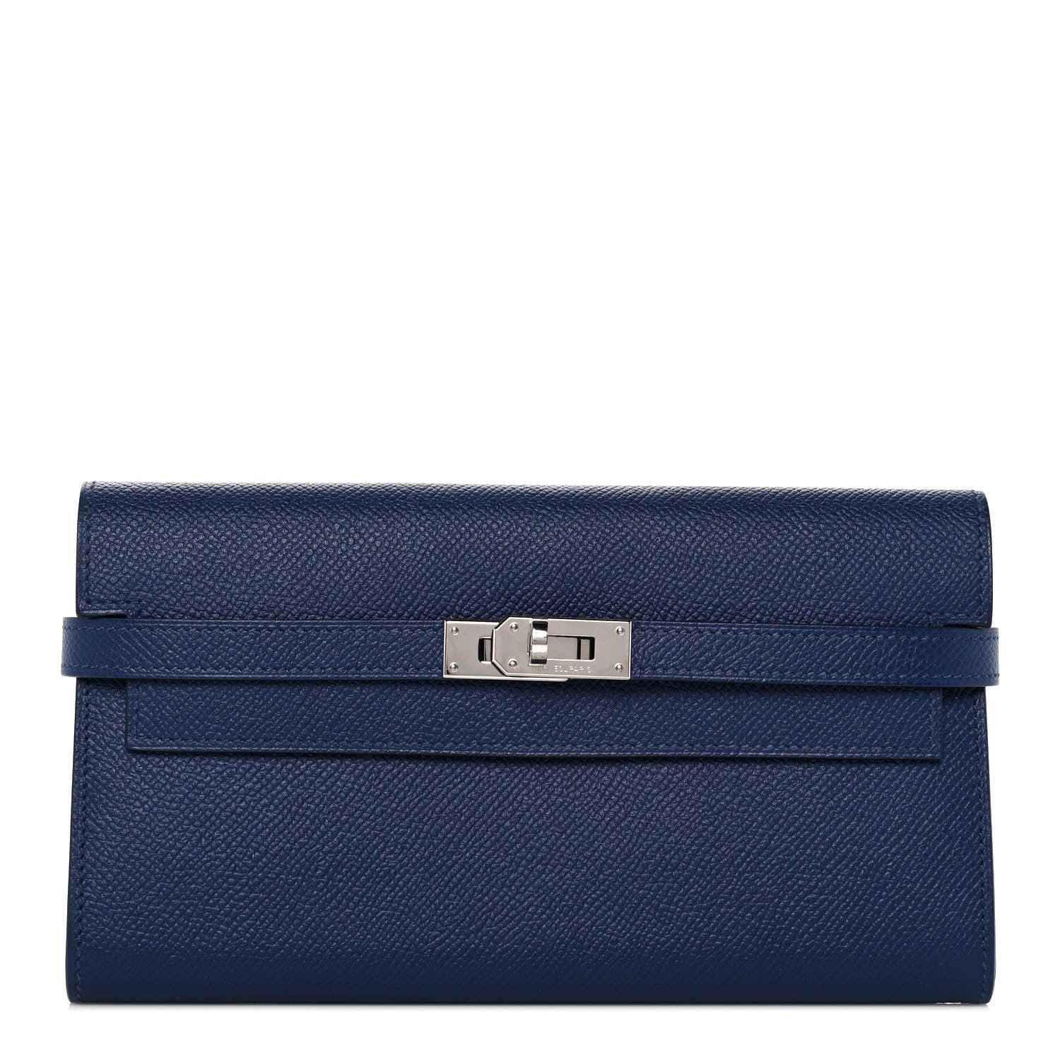 Hermes Epsom Kelly Longue Wallet Bleu Saphir 1 of 18