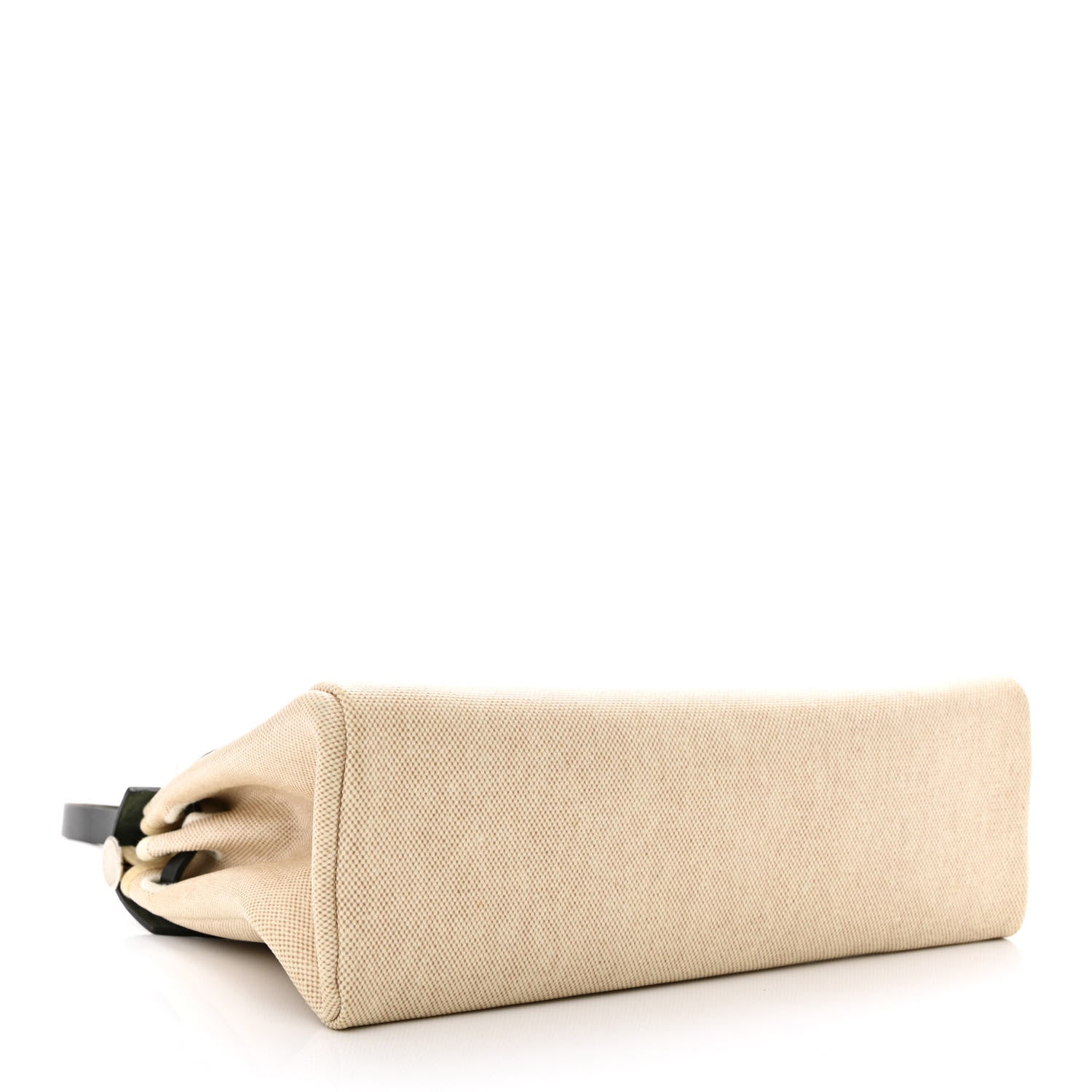 Hermes Toile Vache Calfskin Herbag 30 PM Ficelle Black 5 of 18