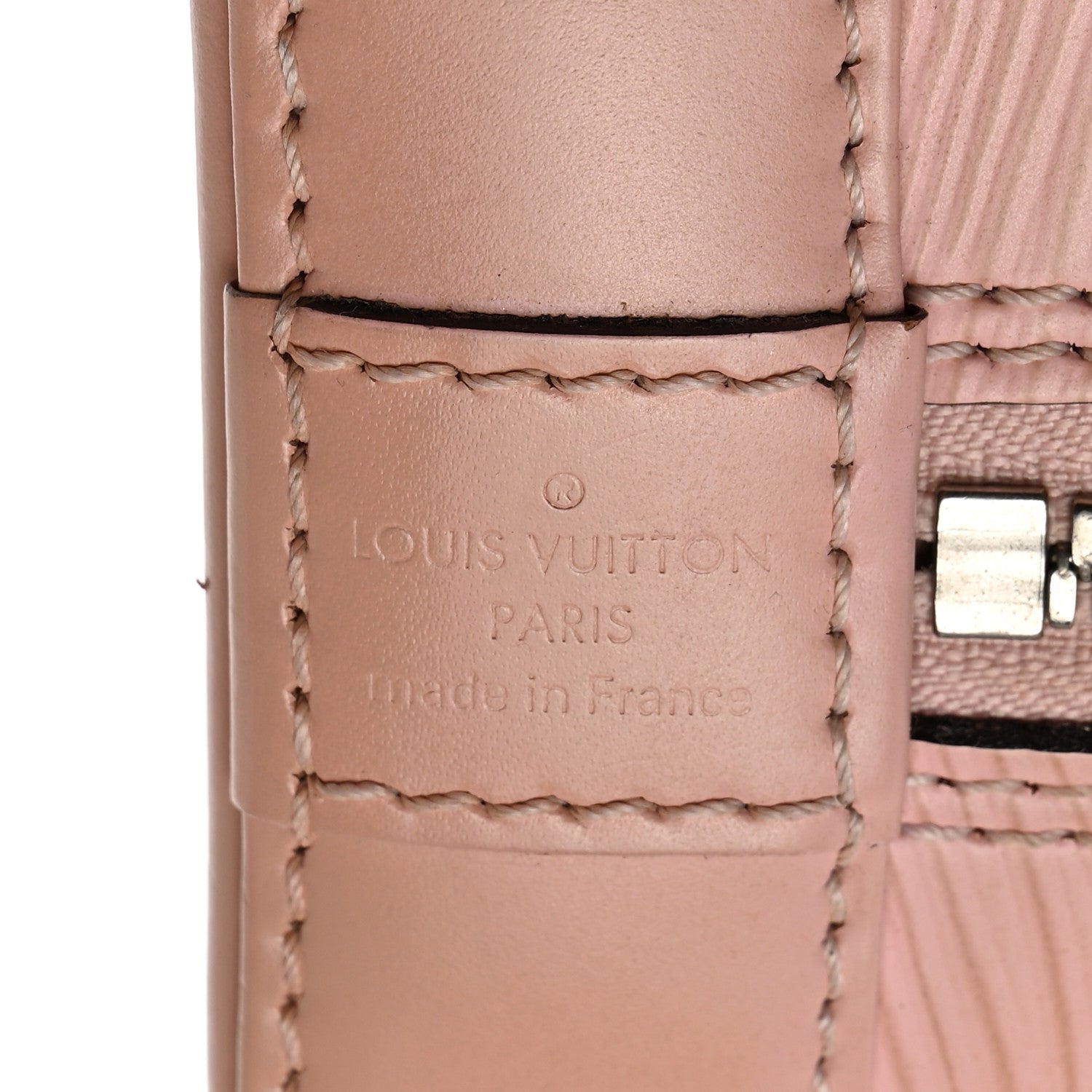 Louis Vuitton Epi Alma BB Rose Ballerine 6 of 10