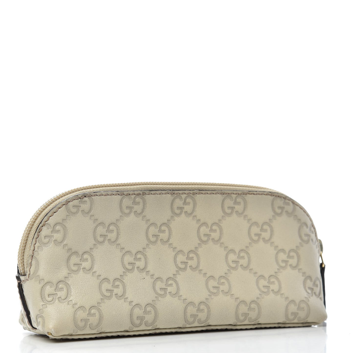 Guccissima Cosmetic Case Off White