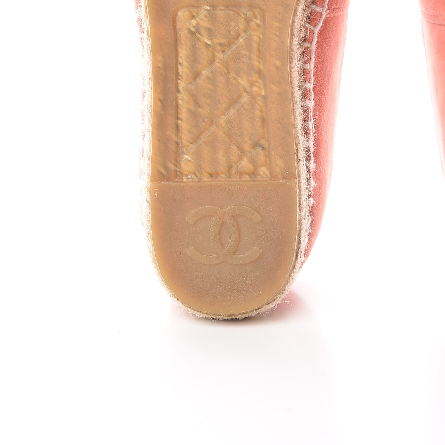 Chanel Suede CC Espadrilles 37 Pink 9 of 11