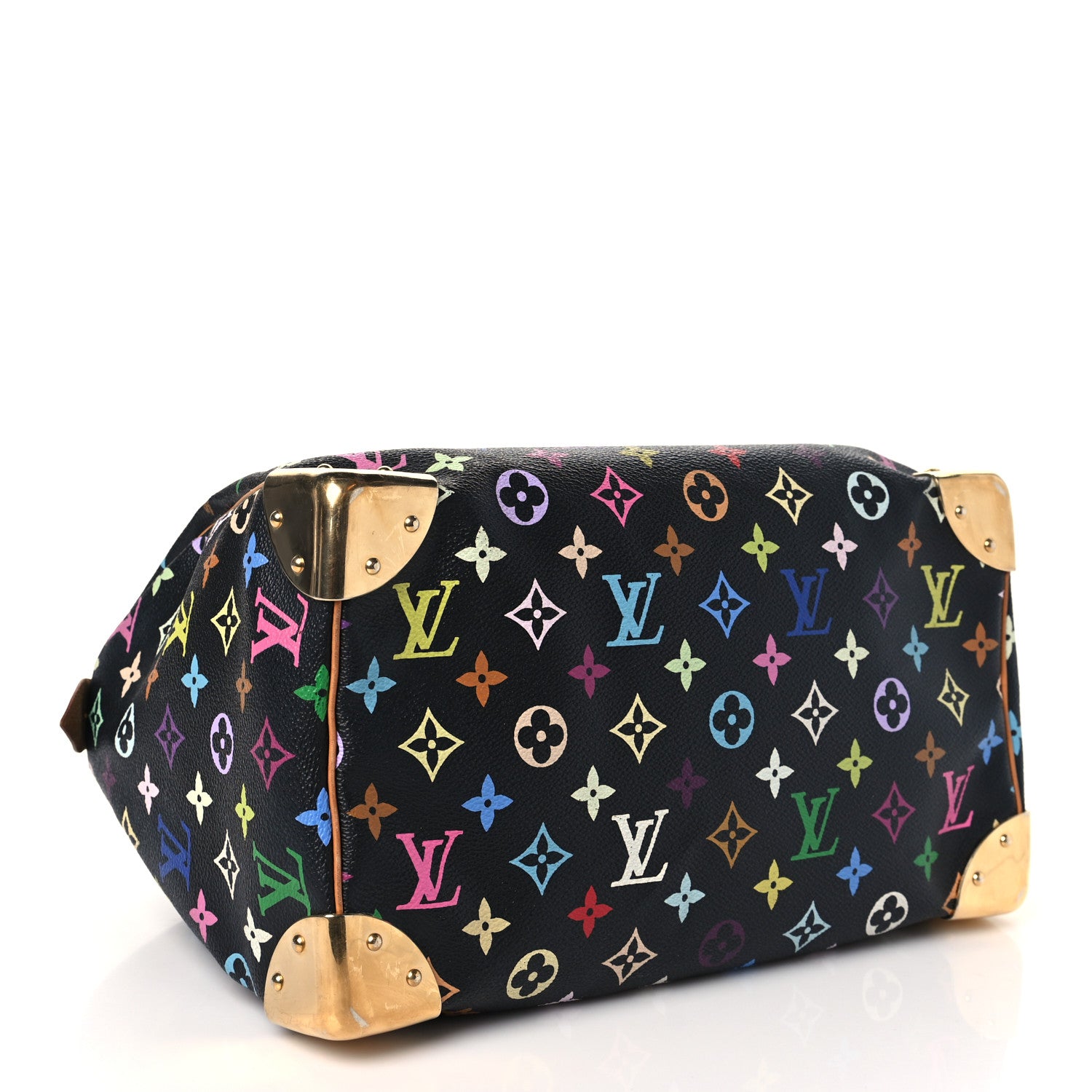 Louis Vuitton Monogram Multicolor Speedy 30 Black 4 of 13