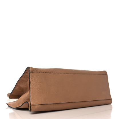 Gucci Calfskin Medium Bamboo Daily Shopper Camelia 3 of 10
