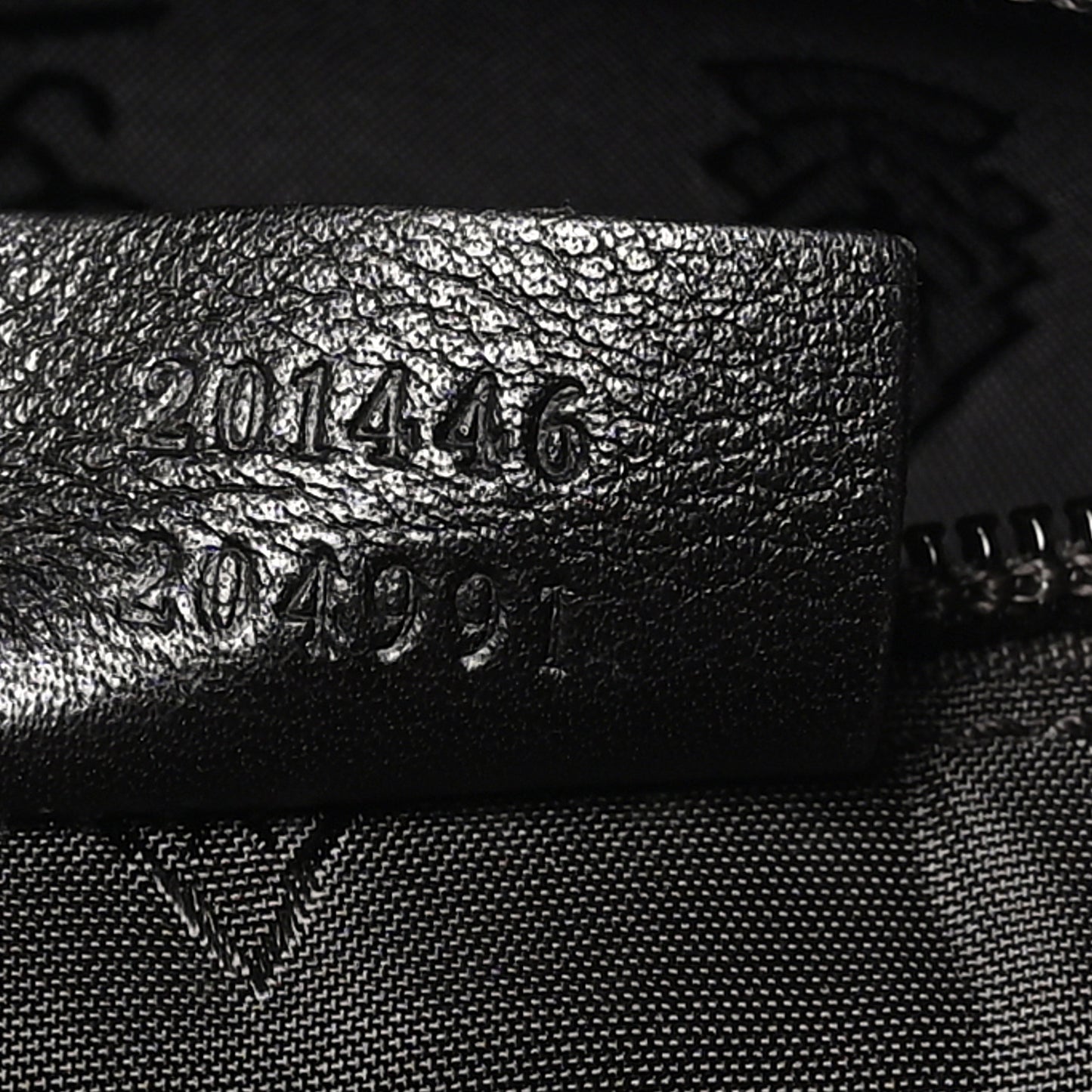 Guccissima Medium Flat Messenger Bag Black