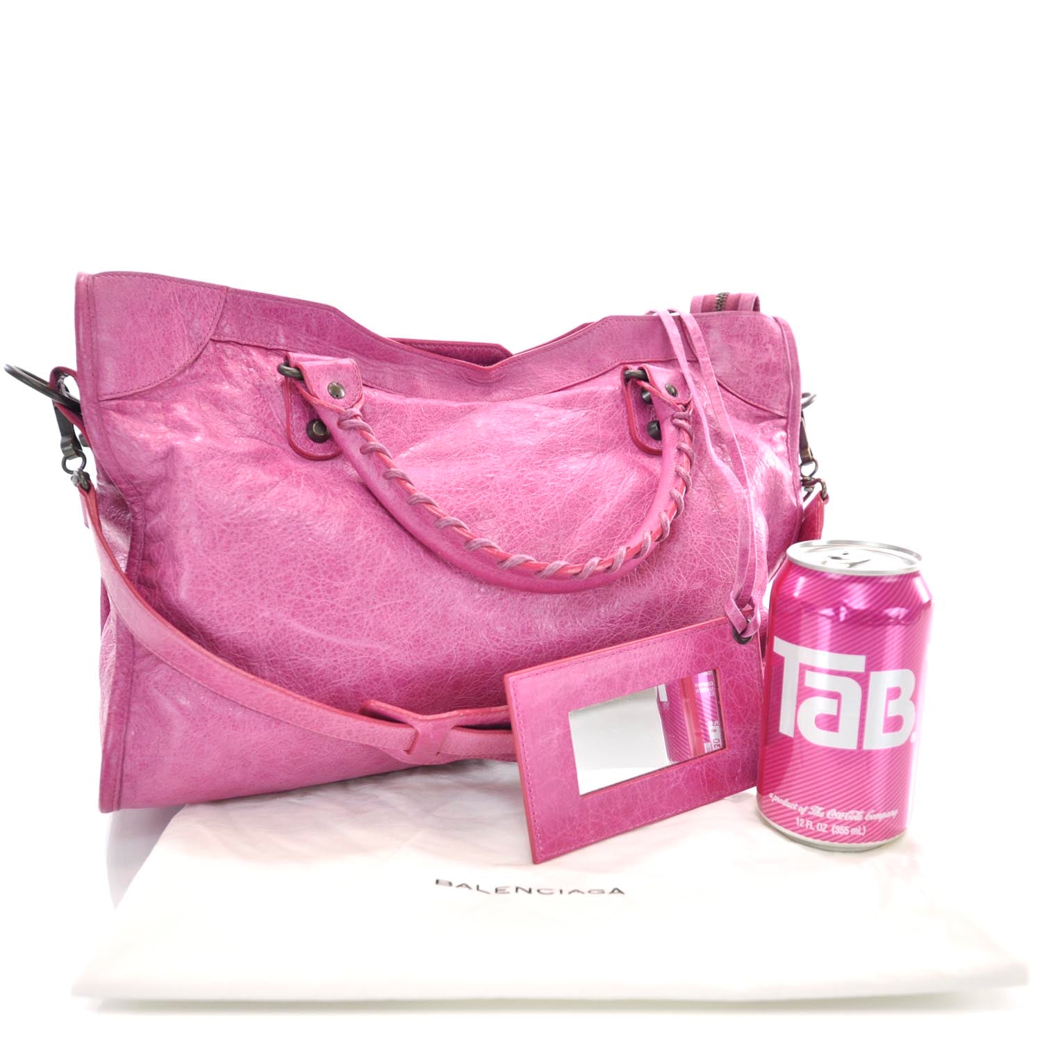 Balenciaga Agneau S City Sorbet Fucsia 3 of 12
