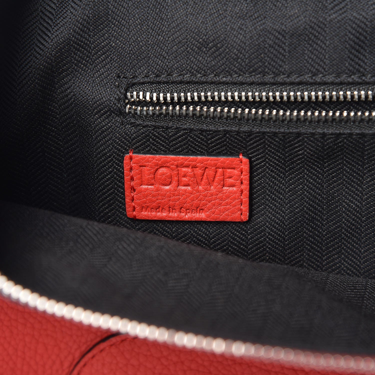Loewe Calfskin Goya Backpack Scarlet 6 of 6