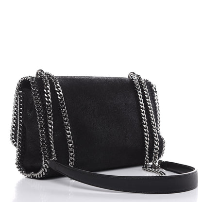 Stella McCartney Shaggy Deer Falabella Crossbody Bag Black 3 of 9