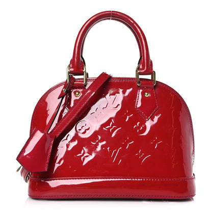Louis Vuitton Vernis Alma BB Rose Indien 1 of 12