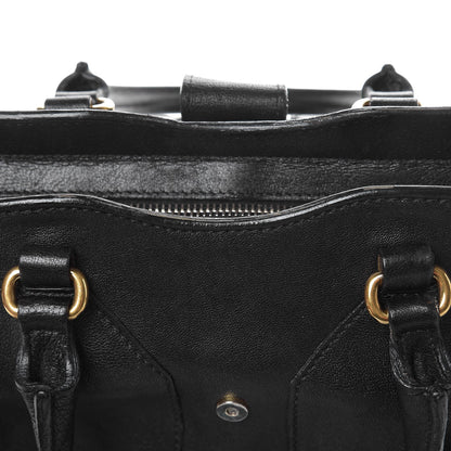 Saint Laurent Sheepskin Small Cabas ChYc Black 11 of 18