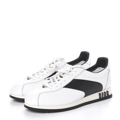 Christian Dior Calfskin Mix Diorun Sneakers 39.5 Optic White 3 of 10