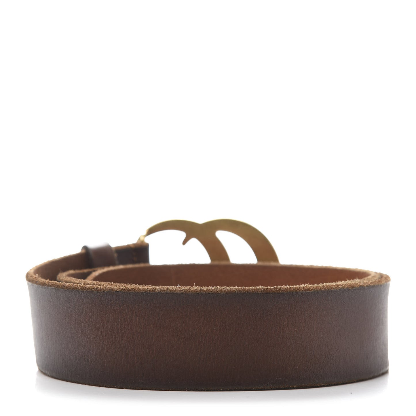Faded Calfskin Double G 40mm Belt 80 32 Cuir