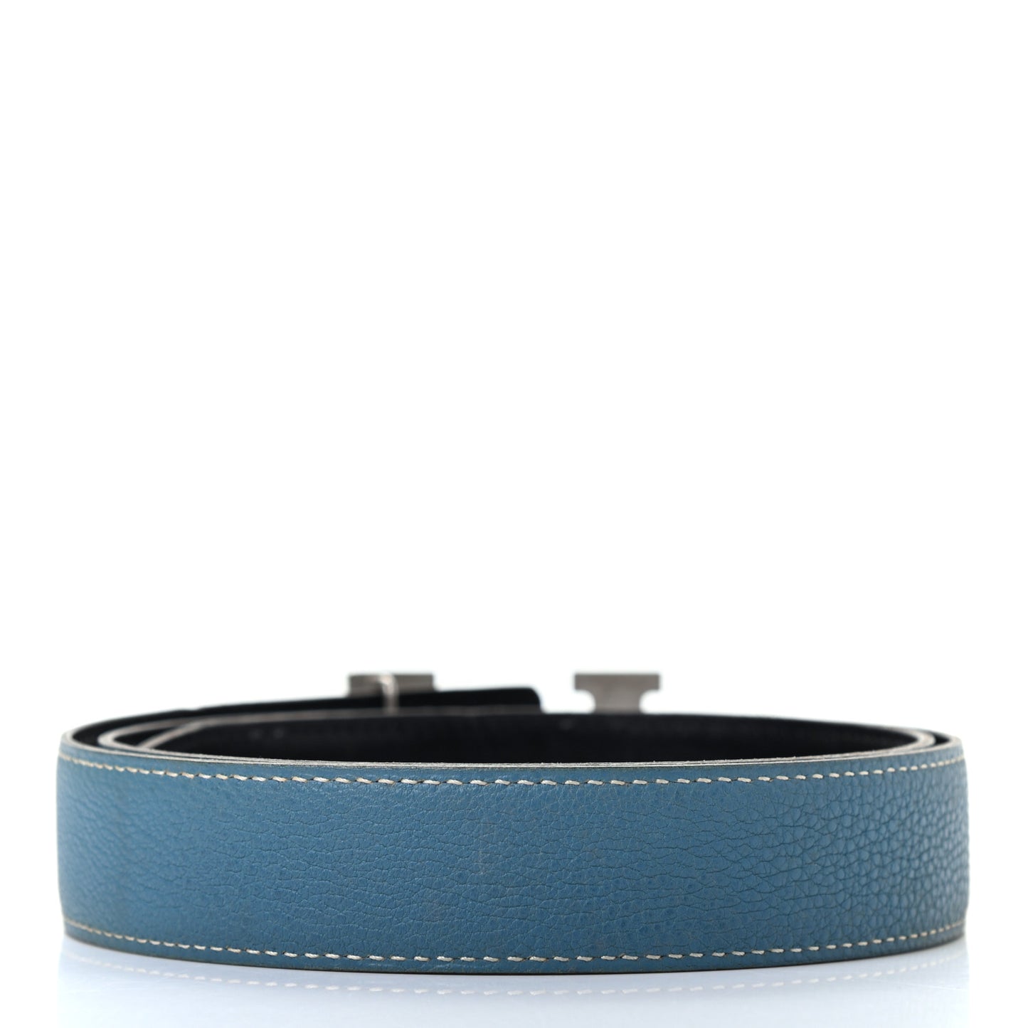 Togo Box 32mm H Belt 85 Blue Jean Black