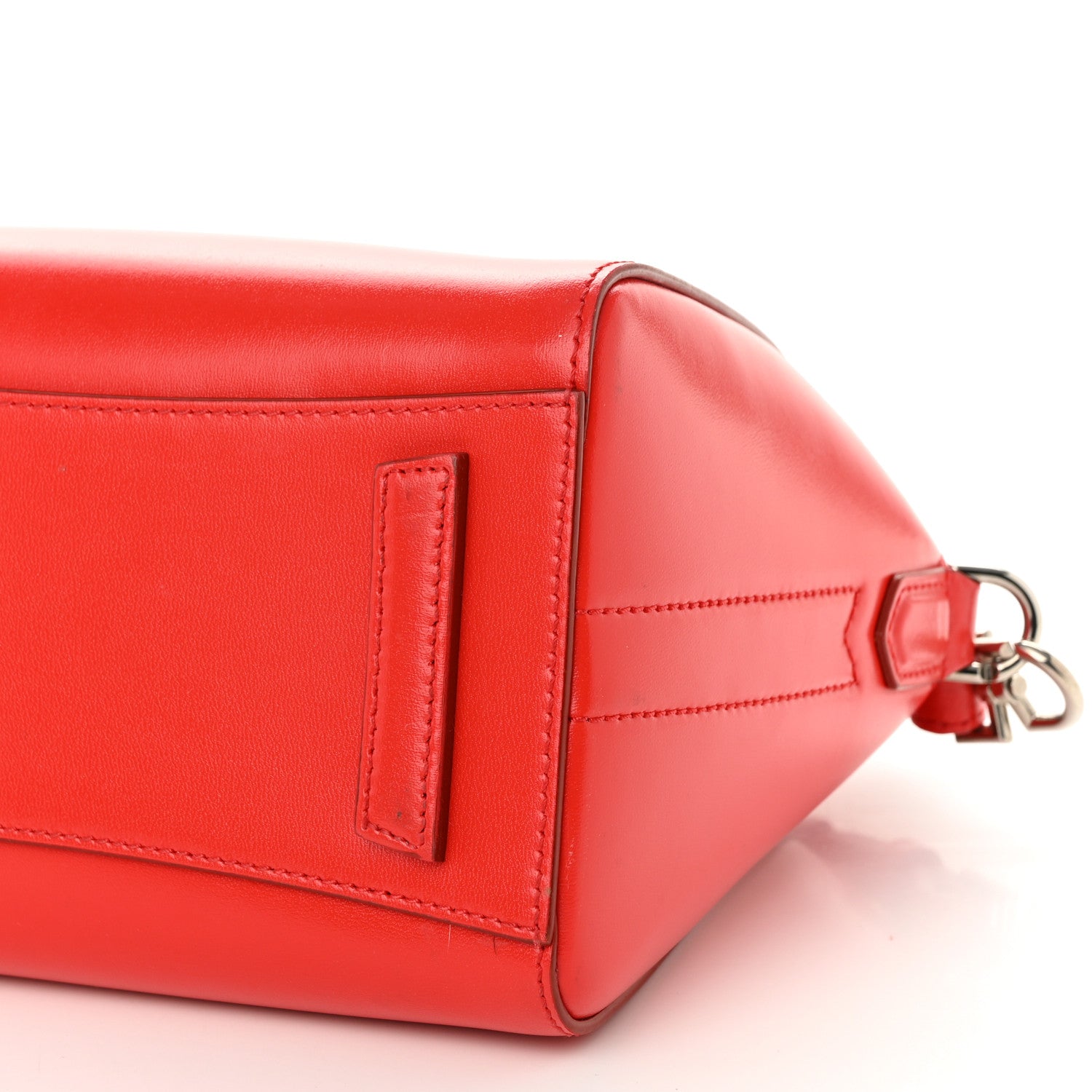 Givenchy Shiny Lord Calfskin Mini Antigona Red 10 of 14