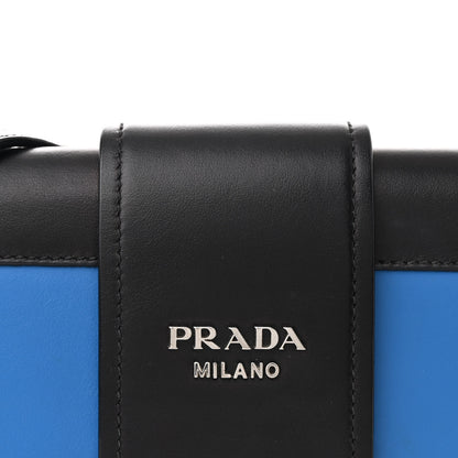 Prada City Calfskin Sidonie Shoulder Bag Marea Black 8 of 12