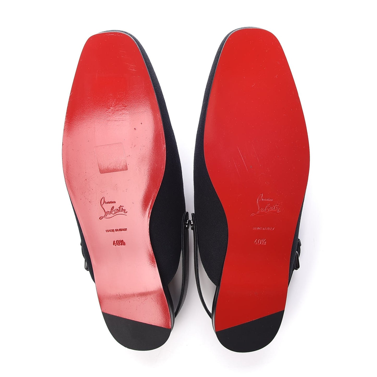 Oleana Canvas Mens Oliveira Flats 40.5 Black