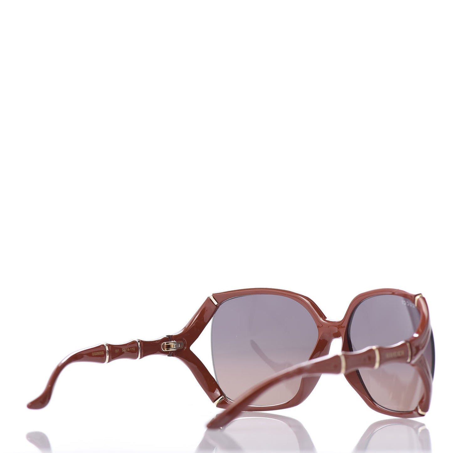 Bamboo Effect Sunglasses GG0505S Red