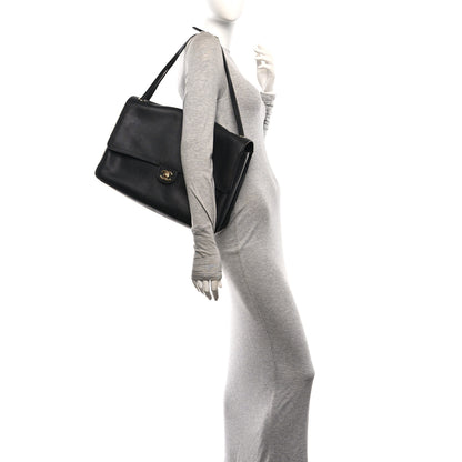 Chanel Grained Calfskin Souplissimo Maxi Flap Black 2 of 11