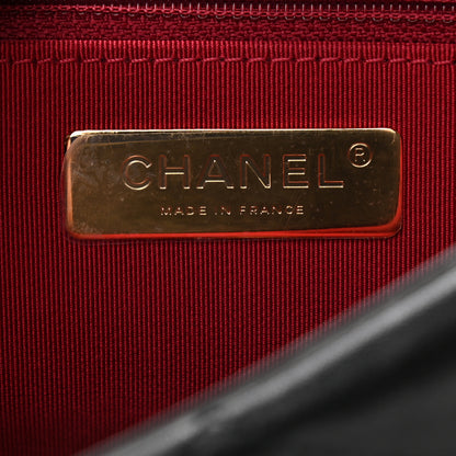 Chanel Lambskin Quilted Large Chanel 19 Flap Black 6 of 9
