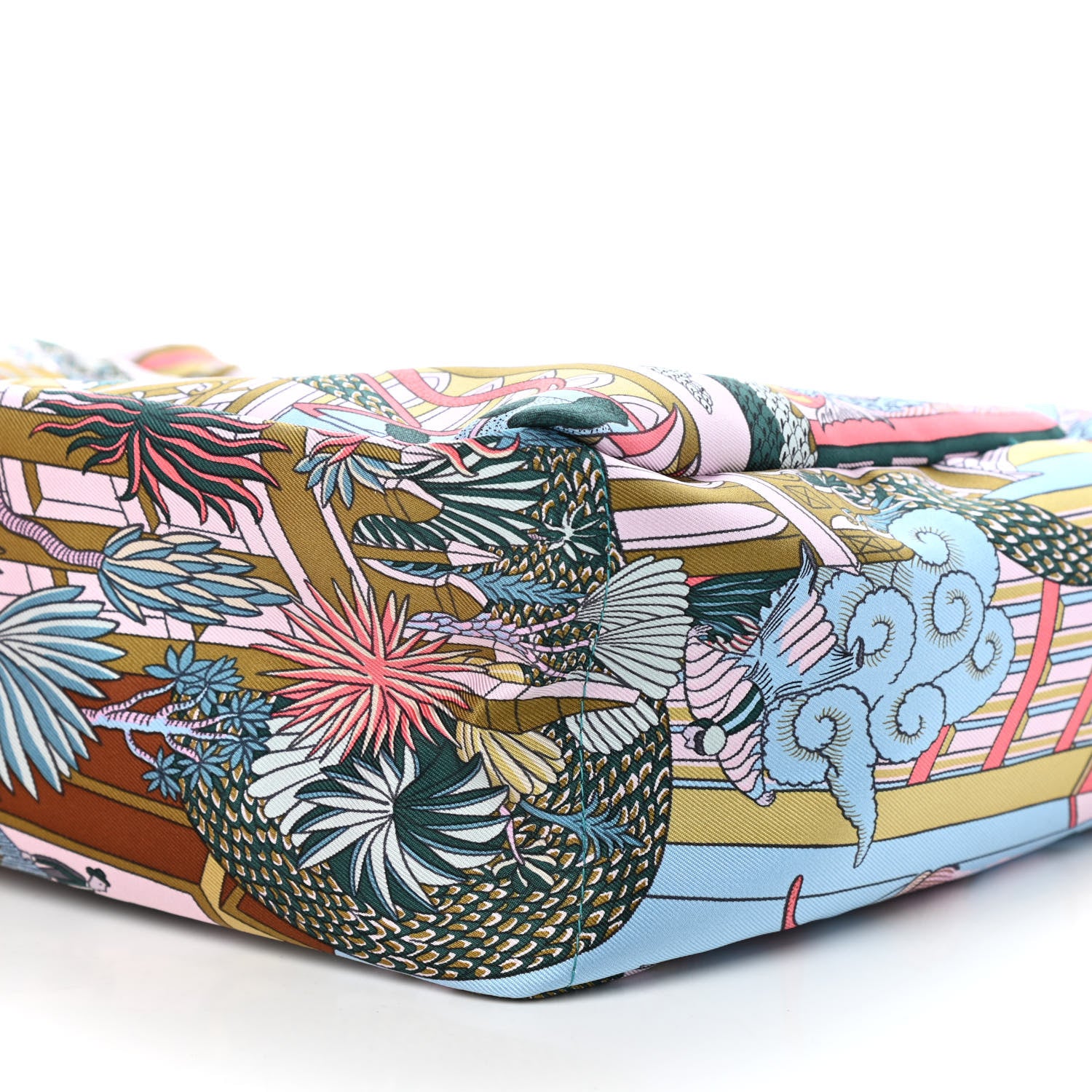 Hermes Silk Barenia Animapolis Fourbi 25 MM Pouch 8 of 9