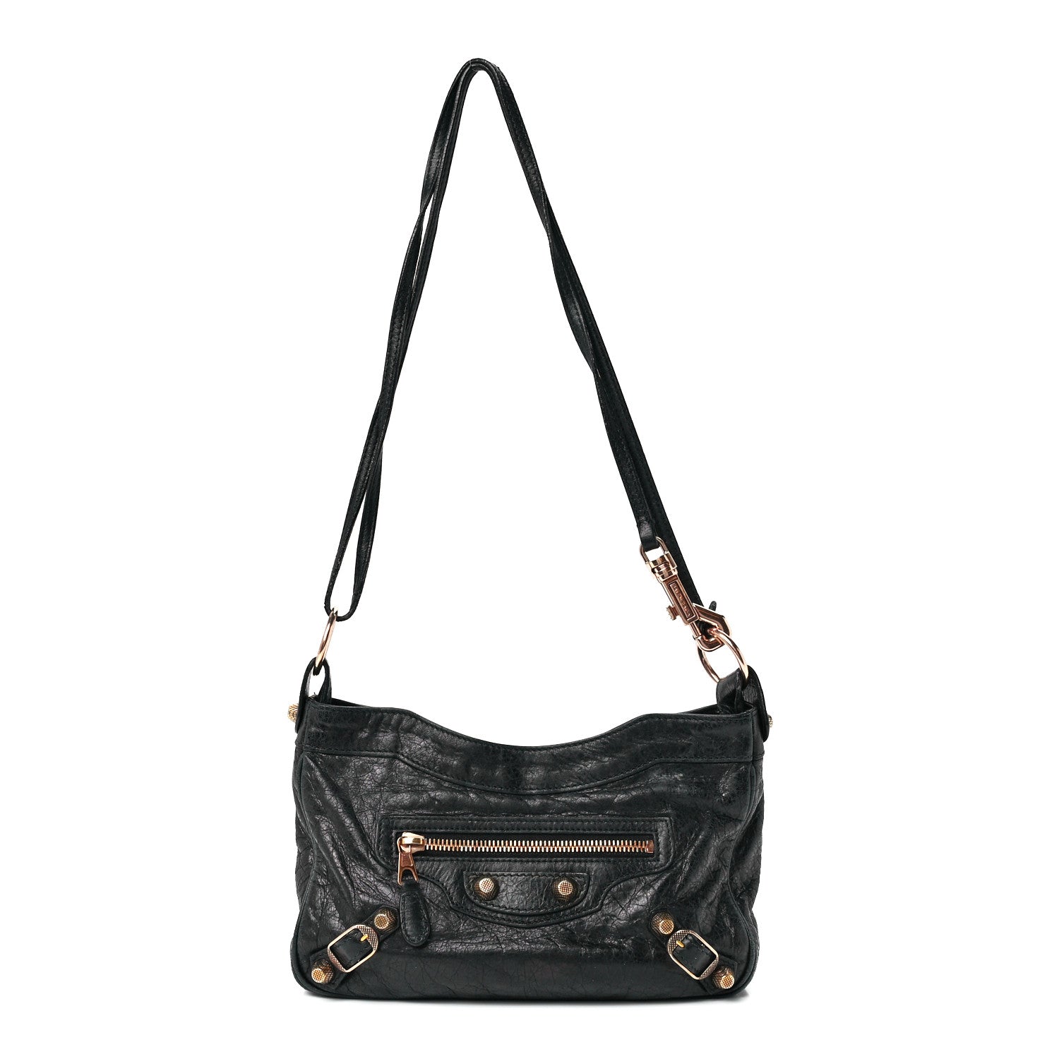 Balenciaga Agneau Giant 12 Rose Gold Hardware Hip Black 1 of 11