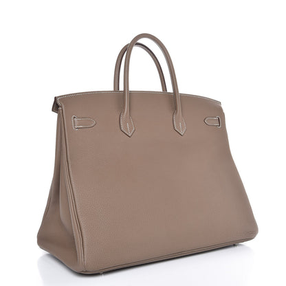 Hermes Togo Birkin 40 Etoupe 4 of 33