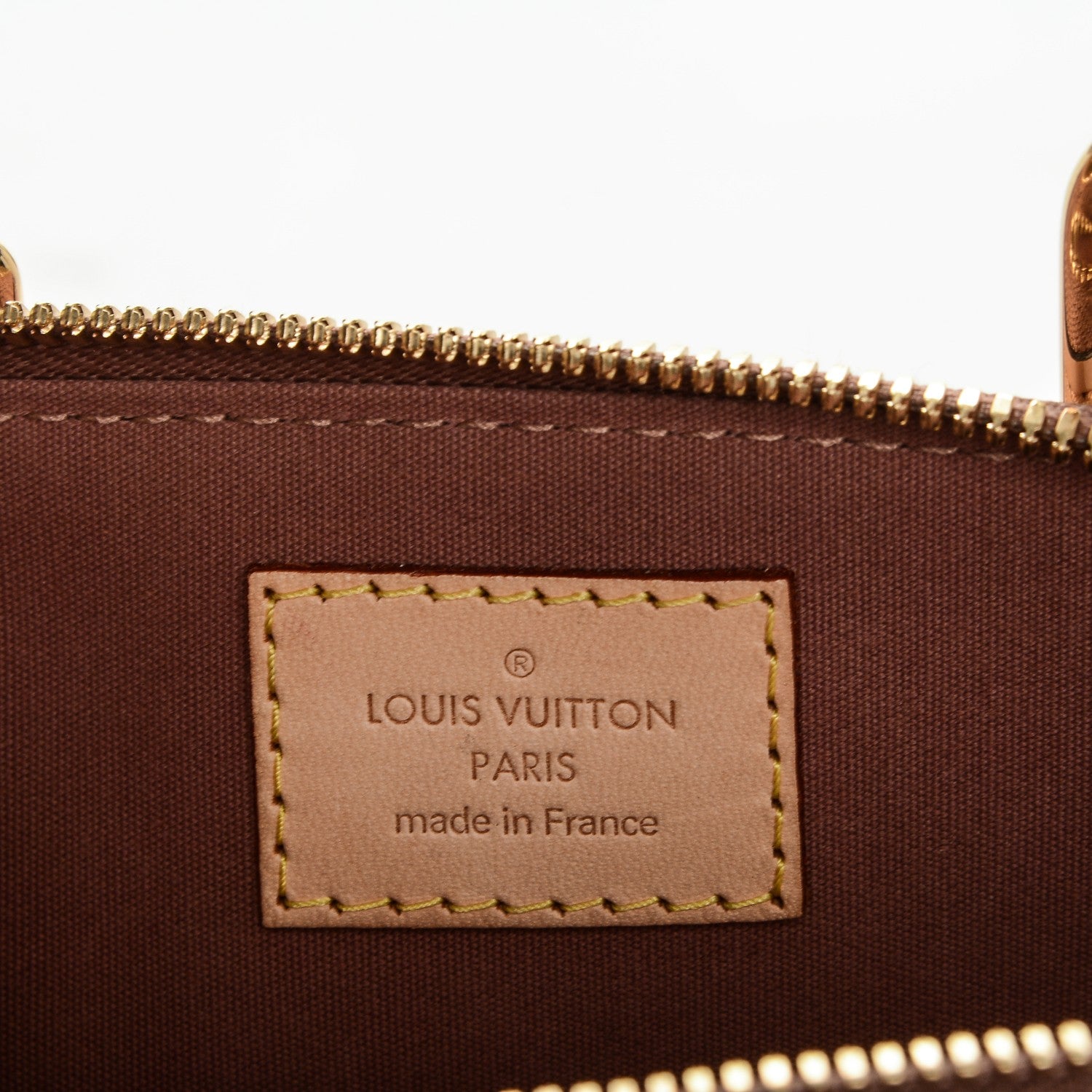 Louis Vuitton Vernis Alma BB Rose Velours 6 of 6