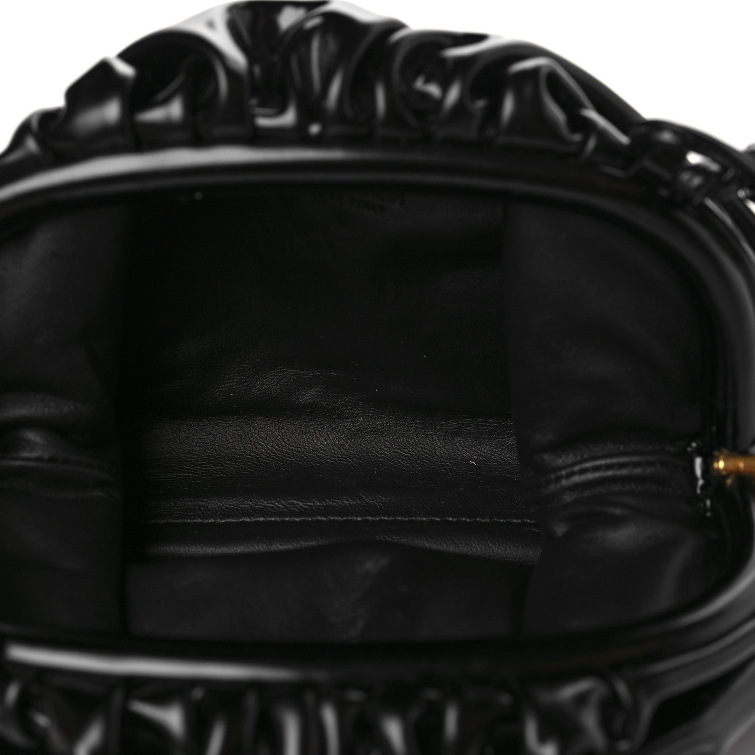 Bottega Veneta Brushed Calfskin The Mini Pouch Black 5 of 9