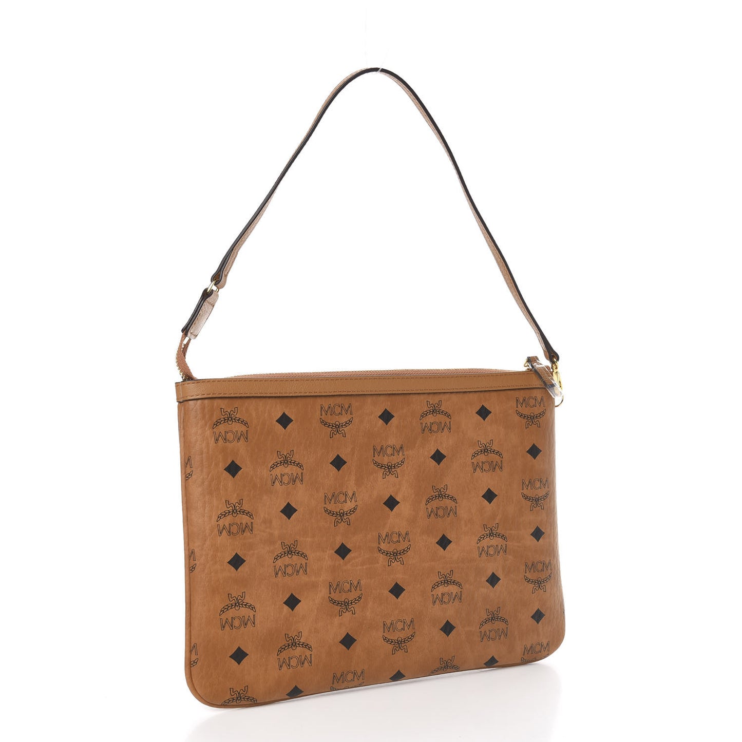 Visetos Liz Shopper Tote Pouch Cognac