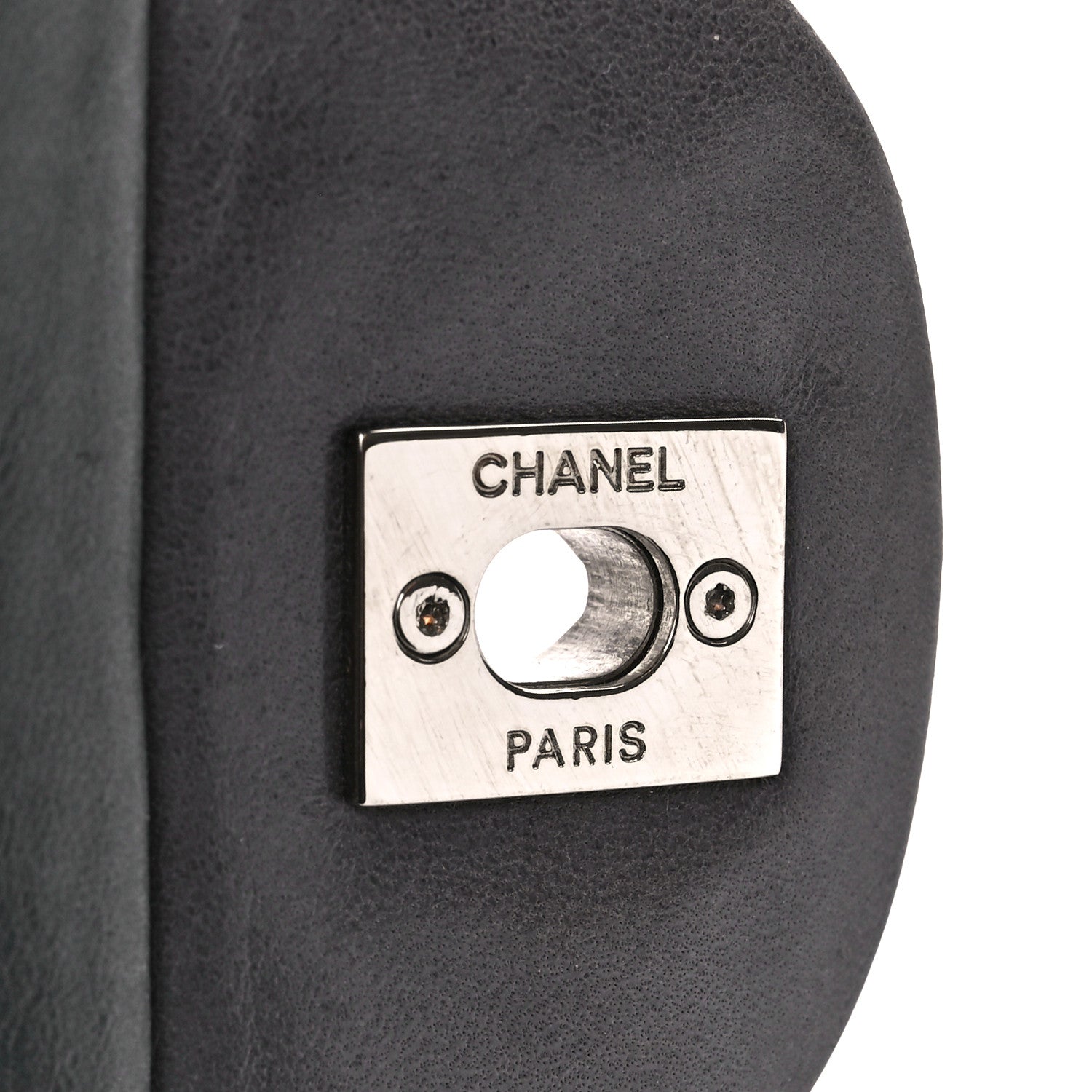 Chanel Lambskin Quilted Jumbo Single Flap Grey 6 of 12