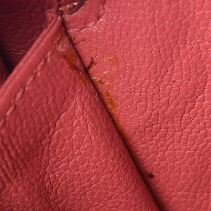 Prada Glace Calfskin Studded Detachable Chain Clutch Tan 7 of 8