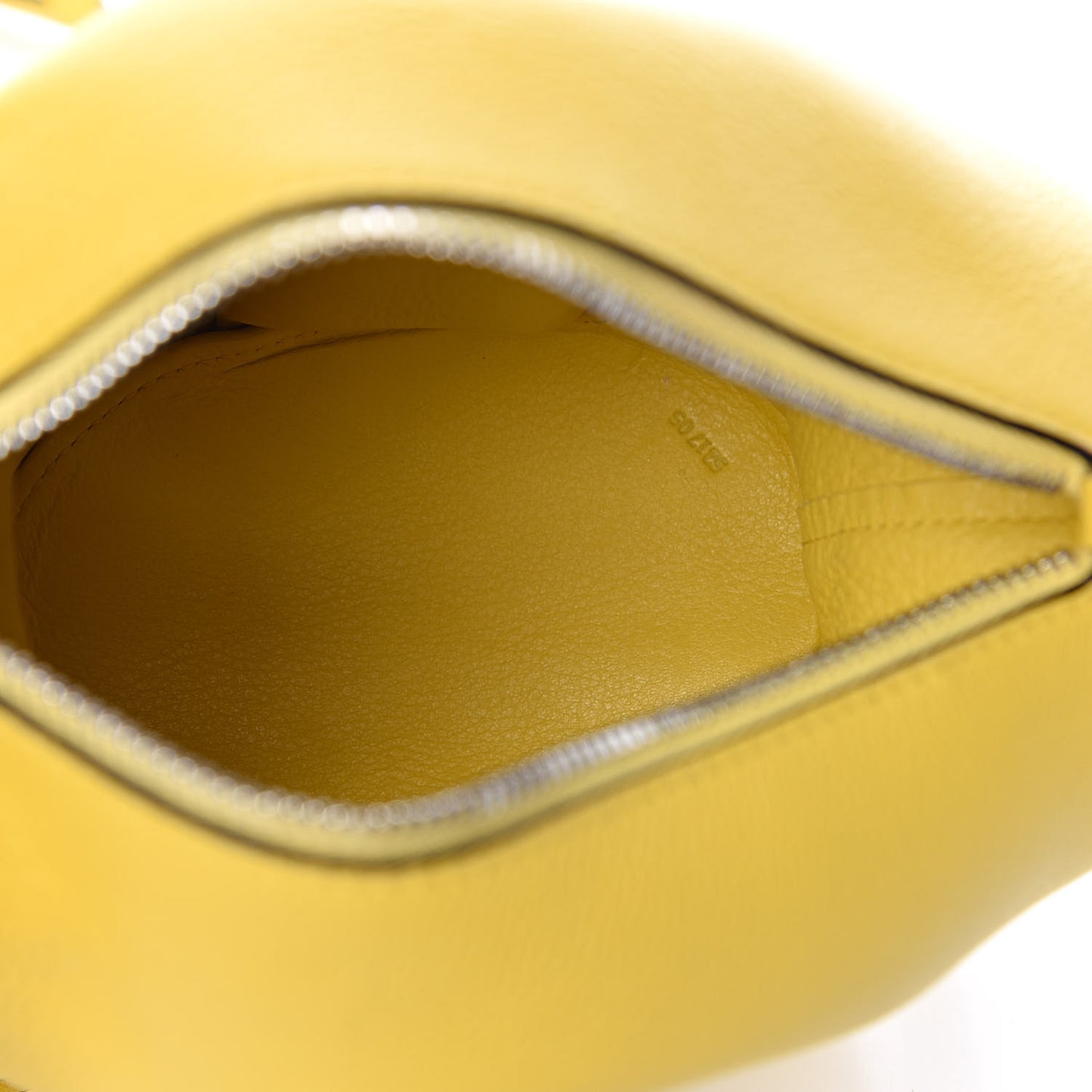 Calfskin Mini Elephant Crossbody Bag Yellow
