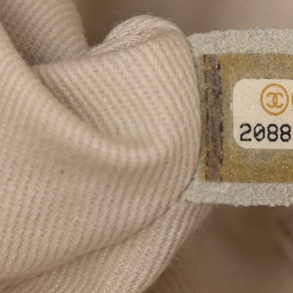 Chanel Glazed Calfskin Quilted Shopping Tote Light Beige 7 of 17