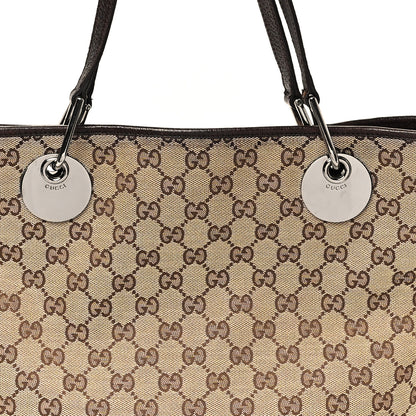 Gucci Monogram Large Eclipse Tote  Brown 8 of 10