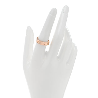 Cartier 18K Pink Gold 5.5mm LOVE Ring 57 8 2 of 5