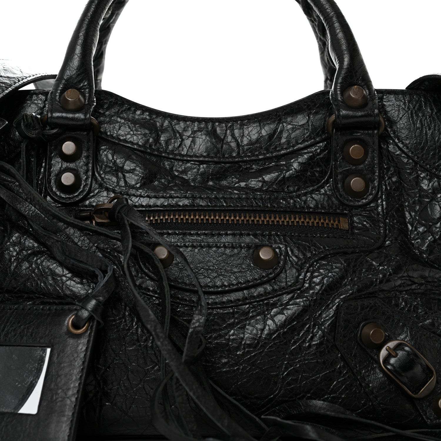 Balenciaga Agneau Classic Hardware Mini City Black 8 of 10