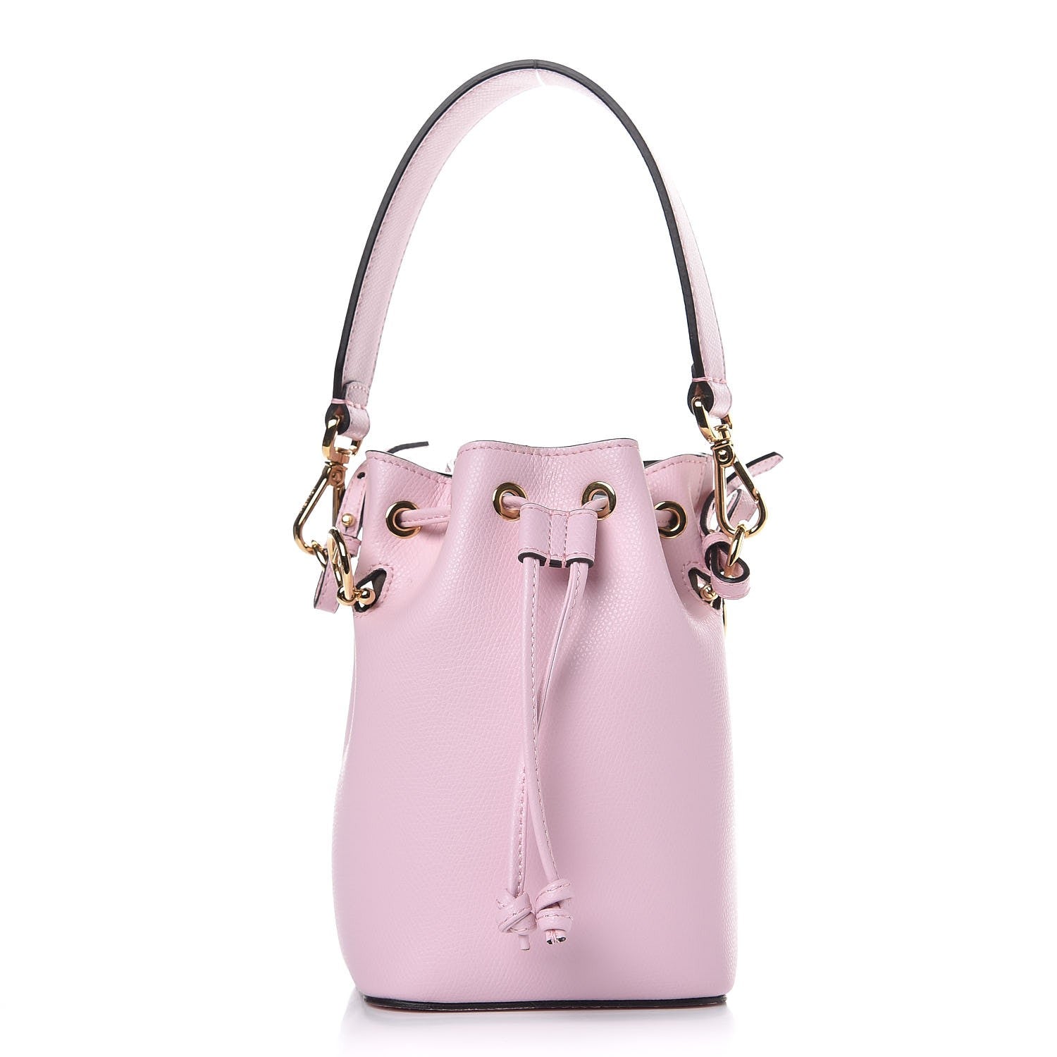 Fendi Vitello Cruise F is Fendi Mini Mon Tresor Bucket Bag Peonia 1 of 8