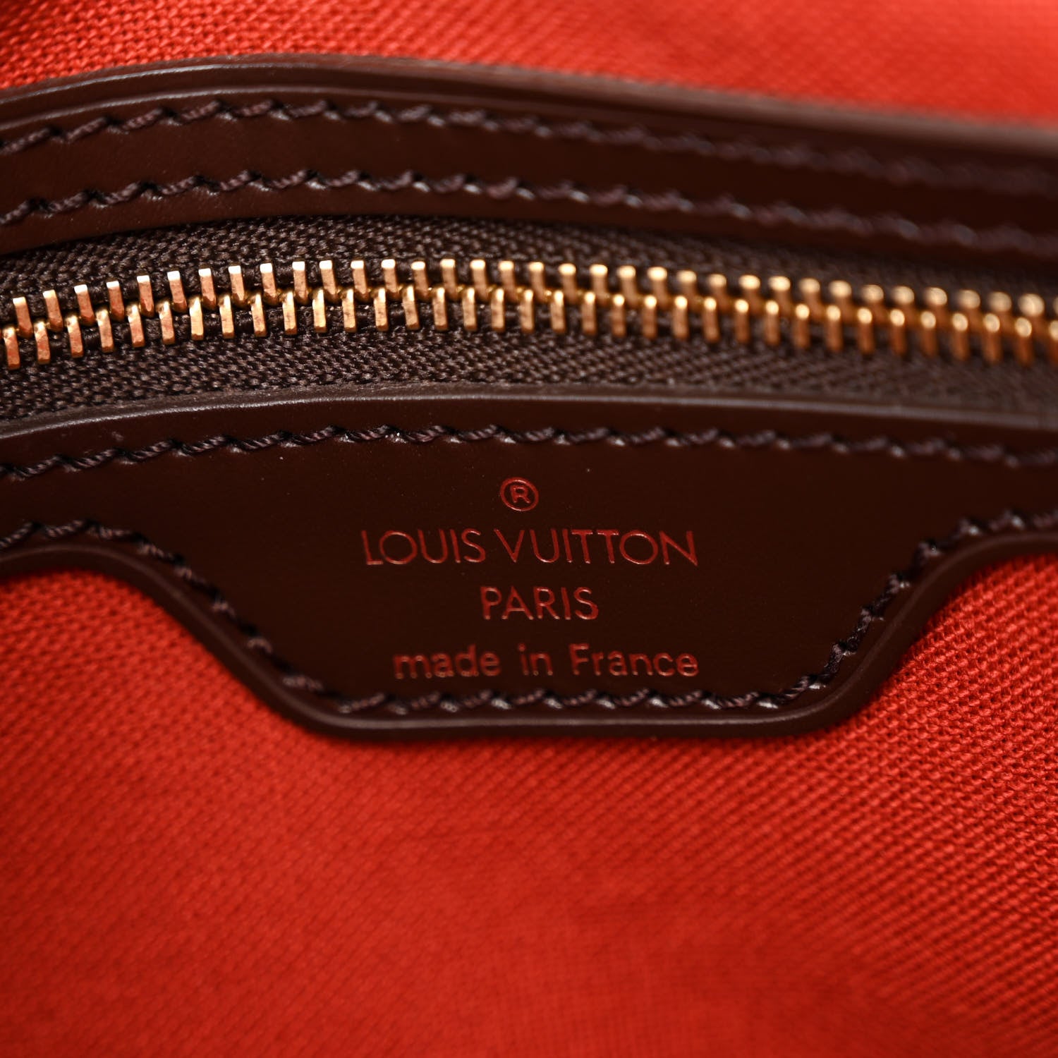 Louis Vuitton Damier Ebene Mini Looping 6 of 10