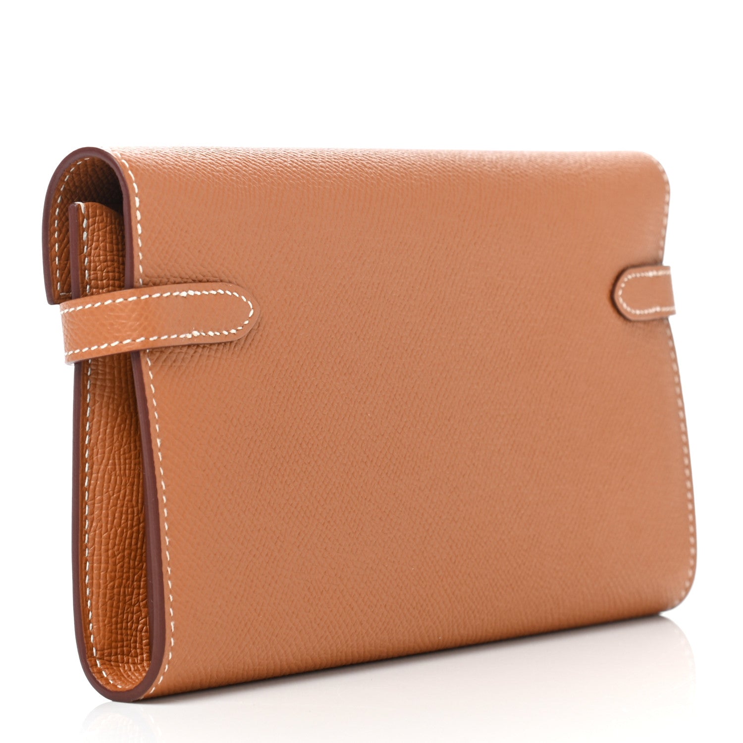 Hermes Epsom Kelly Longue Wallet Gold 2 of 6