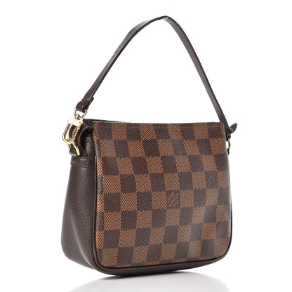Louis Vuitton Damier Ebene Trousse Make Up Bag Pochette 3 of 13