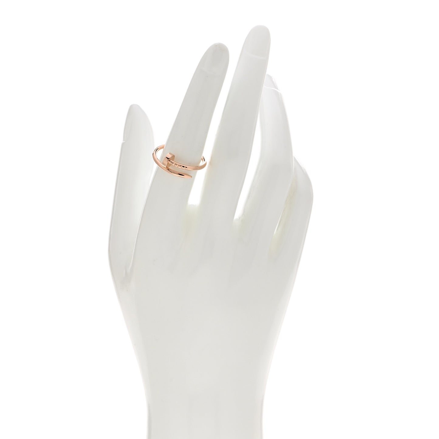 18K Pink Gold Small Juste Un Clou Ring 54 6.75